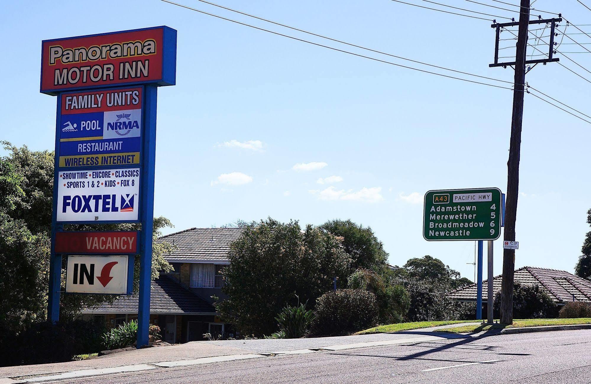 Panorama Motor Inn Newcastle Exteriér fotografie